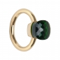 Preview: Ring mit grünem Quarz eckig